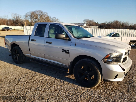 2019 Ram 1500 Classic Express with VIN 1C6RR7FG9KS589686, listed as a Copart auction lot 46219135 with 35,966 mi miles and Salvage Title. Bid and sale history available at carsss.com. Image 4.
