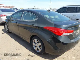 2013 Hyundai Elantra Limited with VIN KMHDH4AE6DU920835, listed as a IAAI auction lot 42084200 with 130,813 mi miles. Bid and sale history available at carsss.com. Image 3.