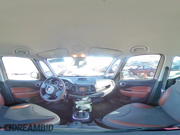 2014 FIAT 500L Trekking with VIN ZFBCFADH2EZ029457, listed as a Copart auction lot 83823804 with 97,151 mi miles and Salvage Title. Bid and sale history available at carsss.com. Image 14.