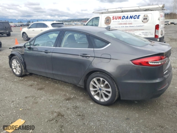 2020 Ford Fusion Hybrid SE with VIN 3FA6P0LU4LR177066, listed as a Copart auction lot 48681315 with 52,660 mi miles and Clean Title. Bid and sale history available at carsss.com. Image 2.