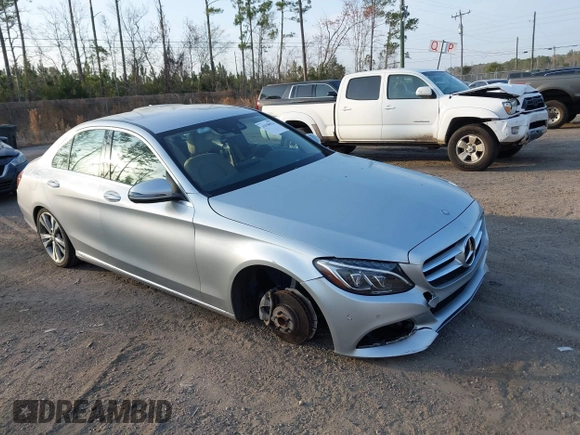 2016 Mercedes-Benz C 300 with VIN 55SWF4JBXGU097914, listed as a IAAI auction lot 41558924 with 99,335 mi miles and . Bid and sale history available at carsss.com. Image 1.