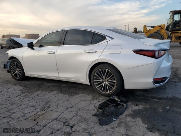 2023 Lexus ES with VIN 58ADA1C12PU028222, listed as a Copart auction lot 41614805 with 31,624 mi miles and Salvage Title. Bid and sale history available at carsss.com. Image 2.