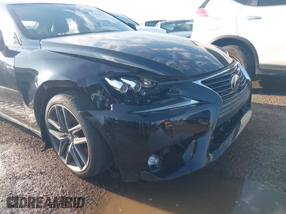 2015 Lexus IS 350 with VIN JTHBE1D20F5015443, listed as a IAAI auction lot 41792413 with 108,409 mi miles and . Bid and sale history available at DreamBid. Image 6.