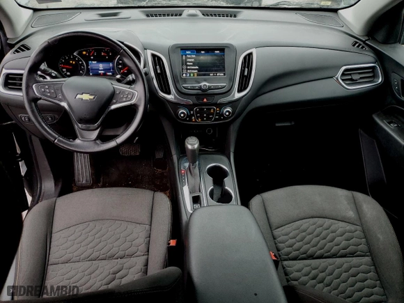 2021 Chevrolet Equinox LT with VIN 3GNAXKEV3ML380161, listed as a Copart auction lot 86298544 with 53,348 mi miles and Salvage Title. Bid and sale history available at carsss.com. Image 8.