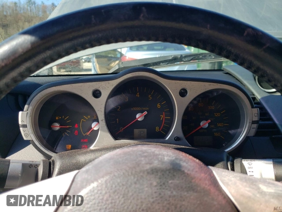 2003 Nissan 350Z Enthusiast with VIN JN1AZ34D03T104681, listed as a Copart auction lot 50886705 with 171,150 mi miles and Salvage Title. Bid and sale history available at carsss.com. Image 9.