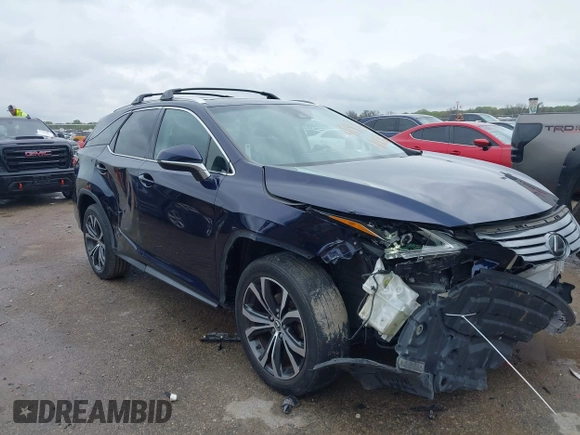 2018 Lexus RX 350L Premium with VIN JTJDZKCAXJ2009962, listed as a IAAI auction lot 41903717 with 100,308 mi miles and . Bid and sale history available at DreamBid. Image 1.