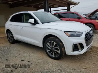 2022 Audi Q5 S line Premium Plus with VIN WA1EAAFY7N2103038, listed as a Copart auction lot 87447034 with 25,650 mi miles and Salvage Title. Bid and sale history available at carsss.com. Image 4.