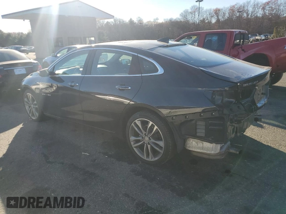 2022 Chevrolet Malibu Premier with VIN 1G1ZE5SX3NF204014, listed as a Copart auction lot 80215274 with 31,249 mi miles and Salvage Title. Bid and sale history available at DreamBid. Image 2.