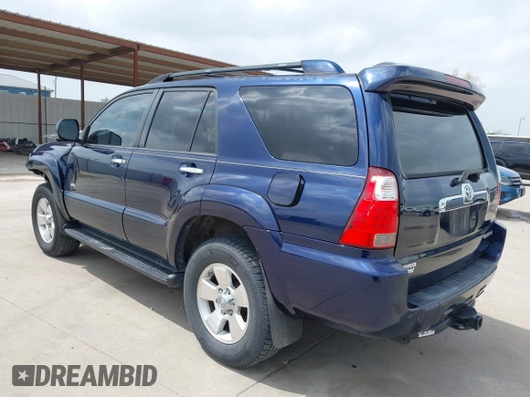 2007 Toyota 4Runner SR5 with VIN JTEZU14R070088127, listed as a IAAI auction lot 41938132 with 289,180 mi miles. Bid and sale history available at carsss.com. Image 3.