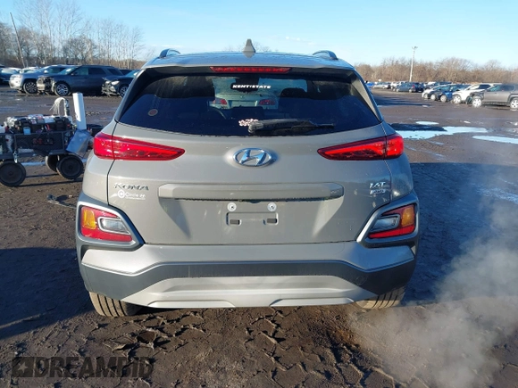 2021 Hyundai Kona Night Edition with VIN KM8K6CA59MU709345, listed as a IAAI auction lot 41197189 with 29,329 mi miles and . Bid and sale history available at carsss.com. Image 17.