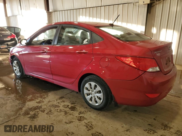 2016 Hyundai Accent SE with VIN KMHCT4AEXGU150637, listed as a Copart auction lot 87319164 with 77,996 mi miles and Salvage Title. Bid and sale history available at carsss.com. Image 2.
