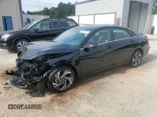 2025 Hyundai Elantra Limited z VIN KMHLN4DJ4SU126684, wystawiony jako Copart lot #57339255 z przebiegiem 3 558 mil mil oraz Szkoda całkowita • Salvage title. Historia ofert i sprzedaży dostępna na DreamBid. Obrazek 1.
