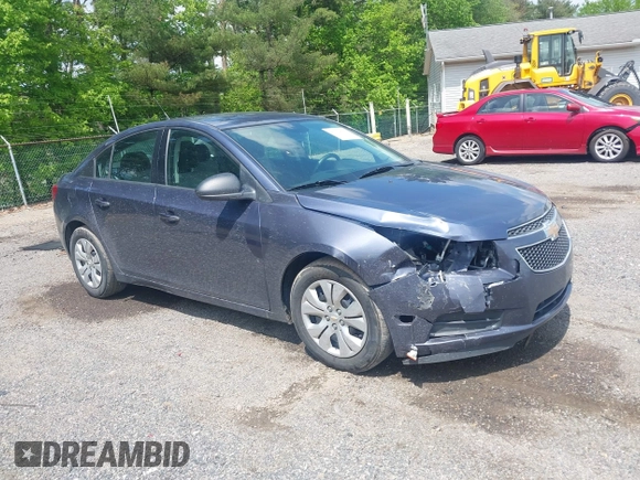 2014 Chevrolet Cruze LS with VIN 1G1PA5SG5E7450771, listed as a IAAI auction lot 42214200 with 66,312 mi miles and . Bid and sale history available at DreamBid. Image 1.