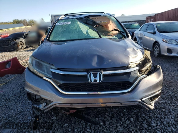 2015 Honda CR-V EX-L with VIN 2HKRM3H74FH523077, listed as a Copart auction lot 43620665 with Not Provided miles and Salvage Title. Bid and sale history available at carsss.com. Image 5.