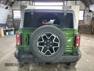 2023 Ford Bronco z VIN 1FMDE5BH3PLB47307, wystawiony jako Copart lot #56156495 z przebiegiem 16 178 mil mil oraz Szkody całkowita. Historia ofert i sprzedaży dostępna na DreamBid. Obrazek 6.