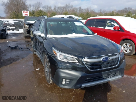 2021 Subaru Outback Touring with VIN 4S4BTAPC0M3123223, listed as a IAAI auction lot 41562420 with 86,930 mi miles. Bid and sale history available at carsss.com. Image 1.
