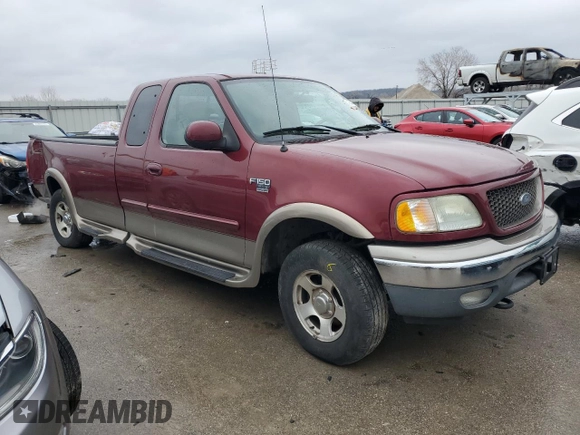 2003 Ford F-150 XL with VIN 2FTRX18L43CA44426, listed as a Copart auction lot 43446855 with 169,493 mi miles and Salvage Title. Bid and sale history available at carsss.com. Image 4.