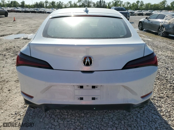 2024 Acura Integra with VIN 19UDE4H25RA006465, listed as a Copart auction lot 52438665 with 4,419 mi miles and Salvage Title. Bid and sale history available at carsss.com. Image 6.
