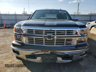 2015 Chevrolet Silverado 1500 LTZ with VIN 3GCUKSEC4FG165614, listed as a Copart auction lot 76800604 with 94,666 mi miles and Salvage Title. Bid and sale history available at DreamBid. Image 5.