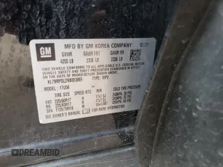 2022 Chevrolet TrailBlazer LT with VIN KL79MPSL2NB083869, listed as a Copart auction lot 66337784 with 42,888 mi miles and Salvage Title. Bid and sale history available at DreamBid. Image 15.
