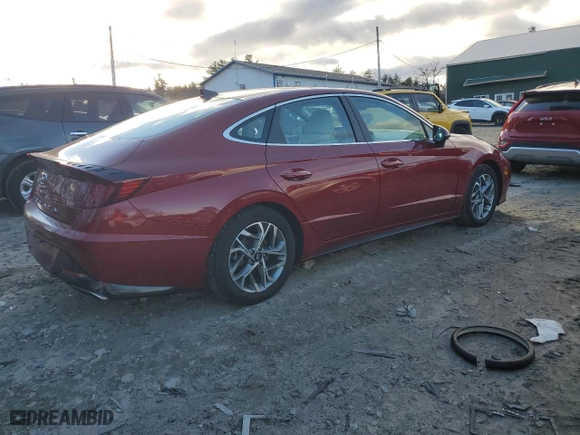2023 Hyundai Sonata SEL with VIN KMHL14JA2PA287494, listed as a Copart auction lot 80284034 with 56,117 mi miles and Salvage Title. Bid and sale history available at carsss.com. Image 3.