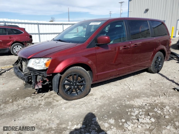 2019 Dodge Grand Caravan GT with VIN 2C4RDGEGXKR670366, listed as a Copart auction lot 49184065 with 147,784 mi miles and Salvage Title. Bid and sale history available at carsss.com. Image 1.