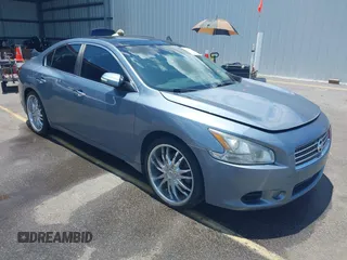 2010 Nissan Maxima SV with VIN 1N4AA5AP9AC873200, listed as a IAAI auction lot 42556100 with 184,640 mi miles and . Bid and sale history available at DreamBid. Image 1.