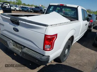 2017 Ford F-150 XL with VIN 1FTEX1C82HKD56460, listed as a IAAI auction lot 41863054 with 203,276 mi miles. Bid and sale history available at carsss.com. Image 4.