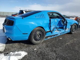 2014 Ford Mustang V6 with VIN 1ZVBP8AM4E5213836, listed as a Copart auction lot 52729605 with 110,438 mi miles and Salvage Title. Bid and sale history available at carsss.com. Image 3.