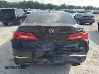2019 Acura TLX with VIN 19UUB2F31KA009605, listed as a Copart auction lot 59934825 with 119,543 mi miles and Salvage title. Bid and sale history available at DreamBid. Image 6.