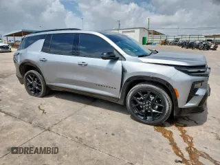 2025 Chevrolet Traverse with VIN 1GNERLRS6SJ243320, listed as a Copart auction lot 61691935 with 3,241 mi miles and Salvage title. Bid and sale history available at DreamBid. Image 4.