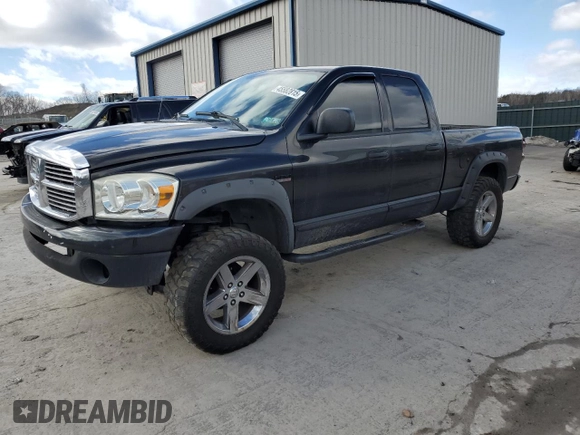 2007 Dodge 1500 SLT with VIN 1D7HU18277J539115, listed as a Copart auction lot 45582815 with 231,626 mi miles and Salvage Title. Bid and sale history available at DreamBid. Image 1.