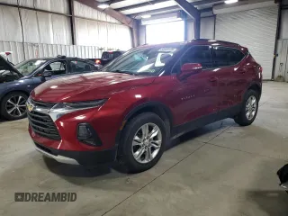 2020 Chevrolet Blazer LT z VIN 3GNKBHRS8LS561251, wystawiony jako Copart lot #50055435 z przebiegiem 65 111 mil mil oraz Szkoda całkowita • Salvage title. Historia ofert i sprzedaży dostępna na DreamBid. Obrazek 1.
