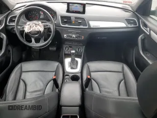 2018 Audi Q3 Premium with VIN WA1ECCFS3JR019141, listed as a Copart auction lot 57819205 with 63,200 mi miles and Salvage title. Bid and sale history available at DreamBid. Image 8.