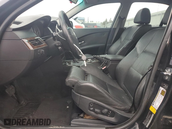 2005 BMW 5 Series 545i with VIN WBANB33515CN67474, listed as a Copart auction lot 47875175 with Not Provided miles and Salvage Title. Bid and sale history available at carsss.com. Image 7.