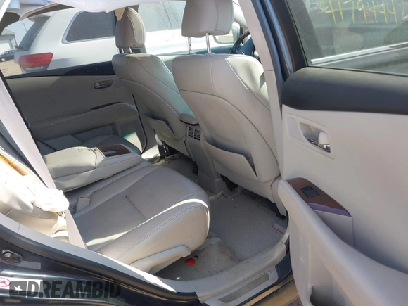 2010 Lexus RX 350 with VIN 2T2BK1BAXAC032746, listed as a IAAI auction lot 41794442 with 138,639 mi miles. Bid and sale history available at carsss.com. Image 8.