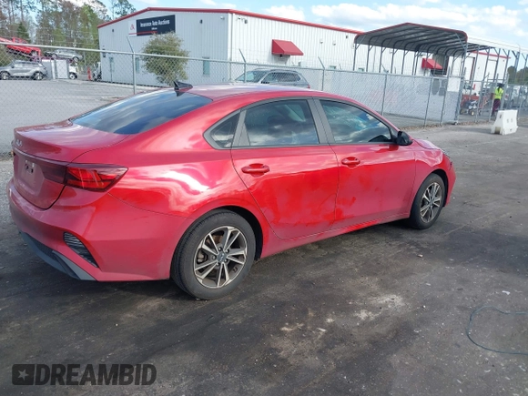 2024 Kia Forte LXS with VIN 3KPF24AD4RE819899, listed as a IAAI auction lot 41796645 with 43,511 mi miles. Bid and sale history available at carsss.com. Image 4.