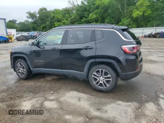 2017 Jeep Compass Latitude with VIN 3C4NJCBB3HT611495, listed as a Copart auction lot 55950525 with 66,051 mi miles and Non repairable. Bid and sale history available at DreamBid. Image 2.