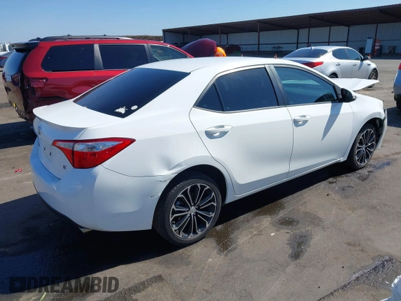 2016 Toyota Corolla L with VIN 5YFBURHEXGP447551, listed as a IAAI auction lot 42316667 with 115,296 mi miles and . Bid and sale history available at DreamBid. Image 4.