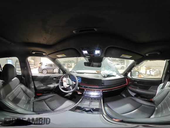 2025 Hyundai Santa Fe Calligraphy with VIN 5NMP5DG1XSH019664, listed as a Copart auction lot 51626265 with 4,955 mi miles and Salvage title. Bid and sale history available at DreamBid. Image 14.