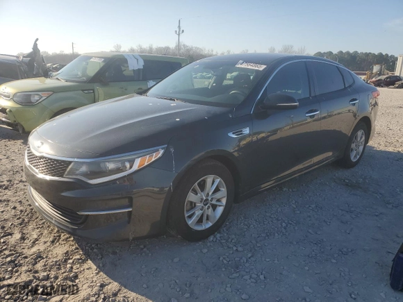 2016 Kia Optima LX with VIN 5XXGT4L32GG027552, listed as a Copart auction lot 47564865 with 160,214 mi miles and Salvage Title. Bid and sale history available at carsss.com. Image 1.
