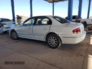 2003 Hyundai Sonata GLS with VIN KMHWF35H43A876198, listed as a Copart auction lot 80966694 with 134,928 mi miles and Clean Title. Bid and sale history available at carsss.com. Image 2.