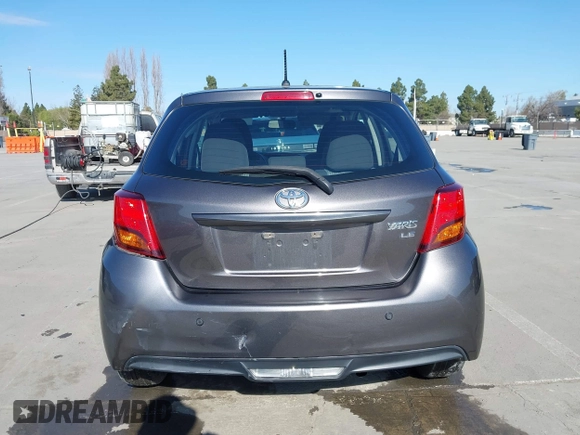 2015 Toyota Yaris L with VIN VNKKTUD3XFA022061, listed as a IAAI auction lot 41774318 with 134,082 mi miles. Bid and sale history available at carsss.com. Image 16.