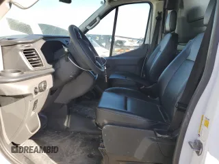 2024 Ford Transit Cargo with VIN 1FTBR3U89RKA32219, listed as a Copart auction lot 43834925 with 11,691 mi miles and Salvage title. Bid and sale history available at DreamBid. Image 7.