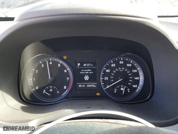 2018 Hyundai Kona SEL with VIN KM8K22AA5JU070444, listed as a Copart auction lot 45045415 with 105,878 mi miles and Salvage Title. Bid and sale history available at carsss.com. Image 9.