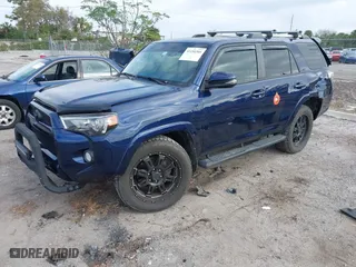 2019 Toyota 4Runner SR5 with VIN JTEZU5JR3K5200409, listed as a IAAI auction lot 41154305 with 64,935 mi miles. Bid and sale history available at carsss.com. Image 2.