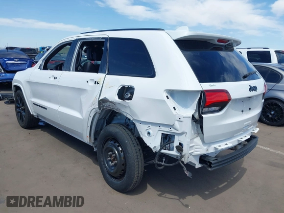 2021 Jeep Grand Cherokee Laredo E with VIN 1C4RJEAG2MC785168, listed as a IAAI auction lot 42115460 with 64,036 mi miles and . Bid and sale history available at DreamBid. Image 6.