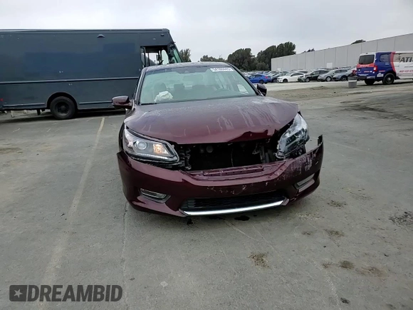 2013 Honda Accord Sdn EX-L with VIN 1HGCR2F84DA196053, listed as a Copart auction lot 54188445 with 96,305 mi miles and Salvage Title. Bid and sale history available at carsss.com. Image 14.