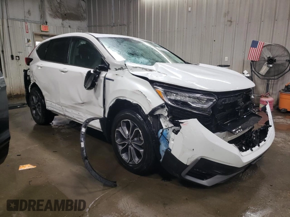 2022 Honda CR-V EX-L with VIN 5J6RT6H81NL052023, listed as a Copart auction lot 45729725 with 44,432 mi miles and Non Repairable. Bid and sale history available at DreamBid. Image 4.