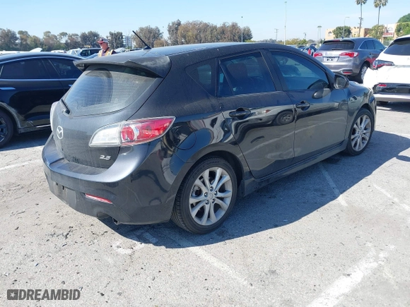 2010 Mazda Mazda3 s Sport with VIN JM1BL1H65A1296255, listed as a IAAI auction lot 42018973 with 143,903 mi miles. Bid and sale history available at carsss.com. Image 4.